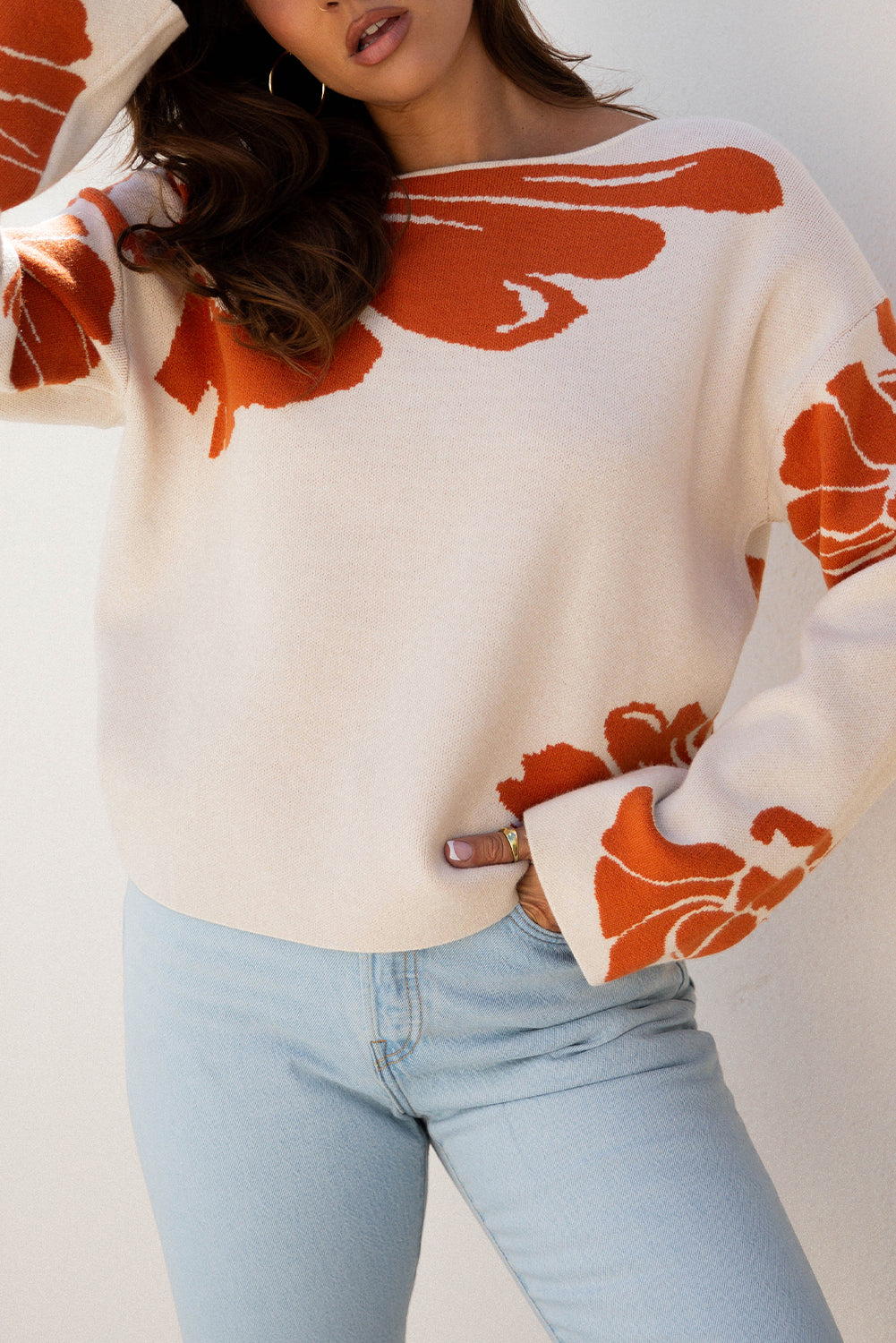 Bloom With A View Sweater