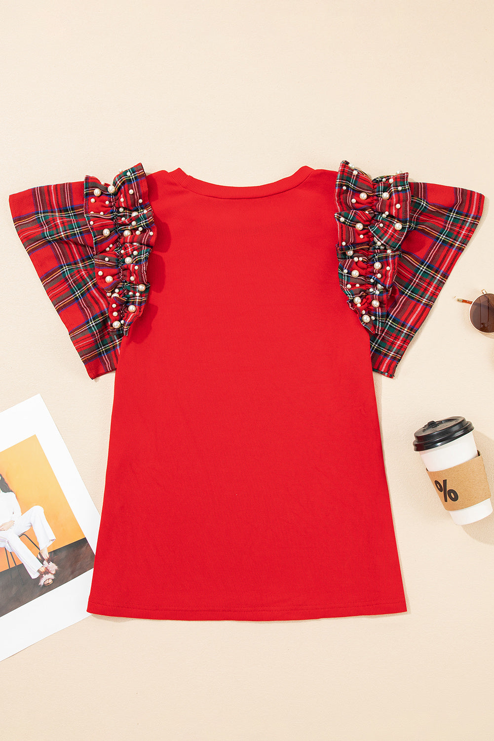 Plaid Tidings Top