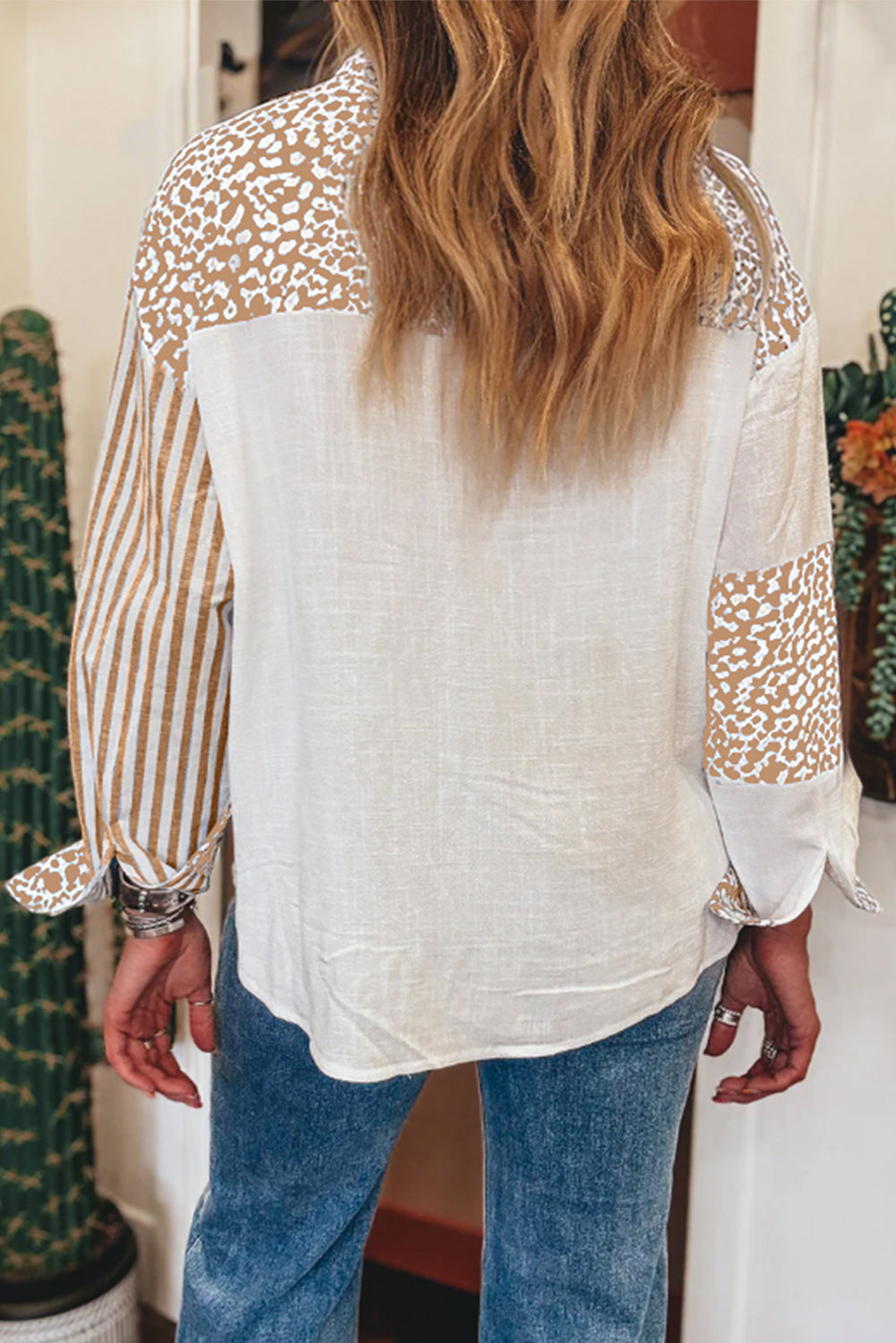 Wild Streak Button Up