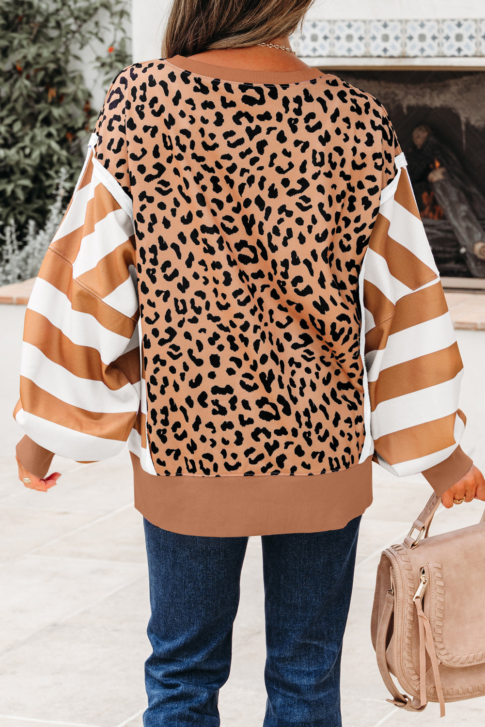 Stripes & Spots Sass Brown
