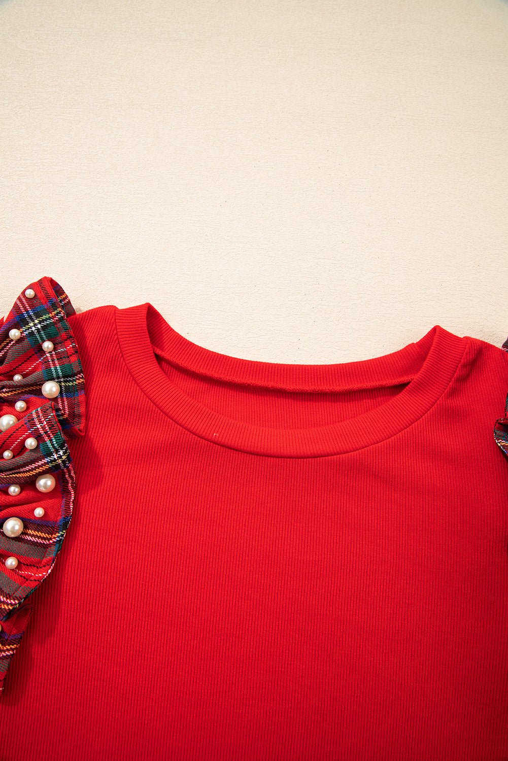 Plaid Tidings Top