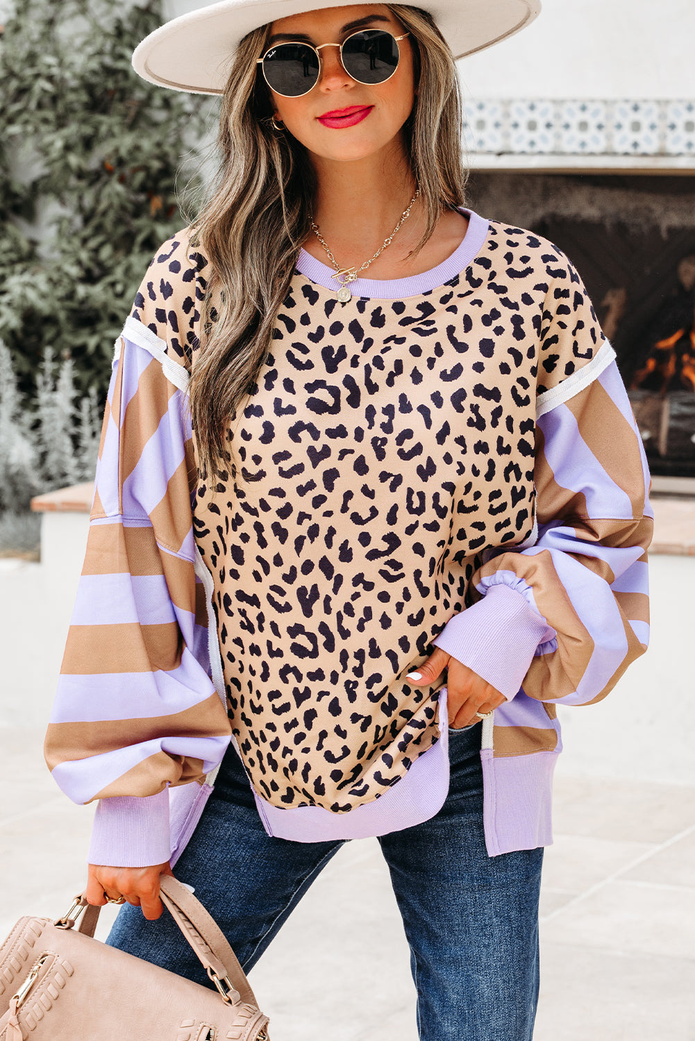 Stripes & Spots Sass Purple