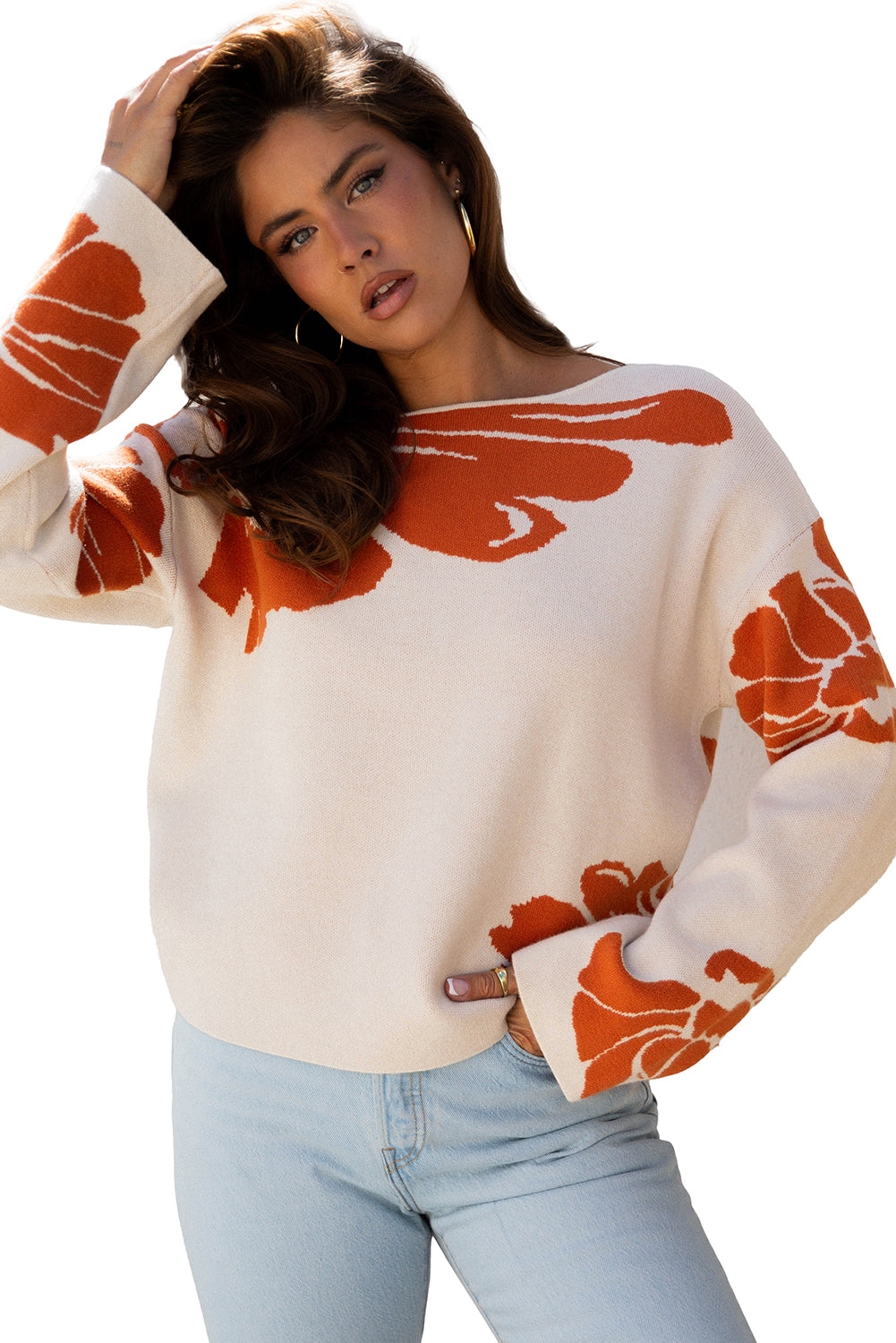 Bloom With A View Sweater