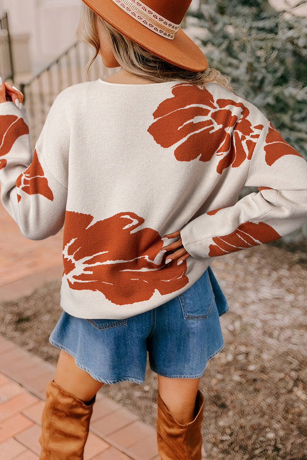 Bloom With A View Sweater