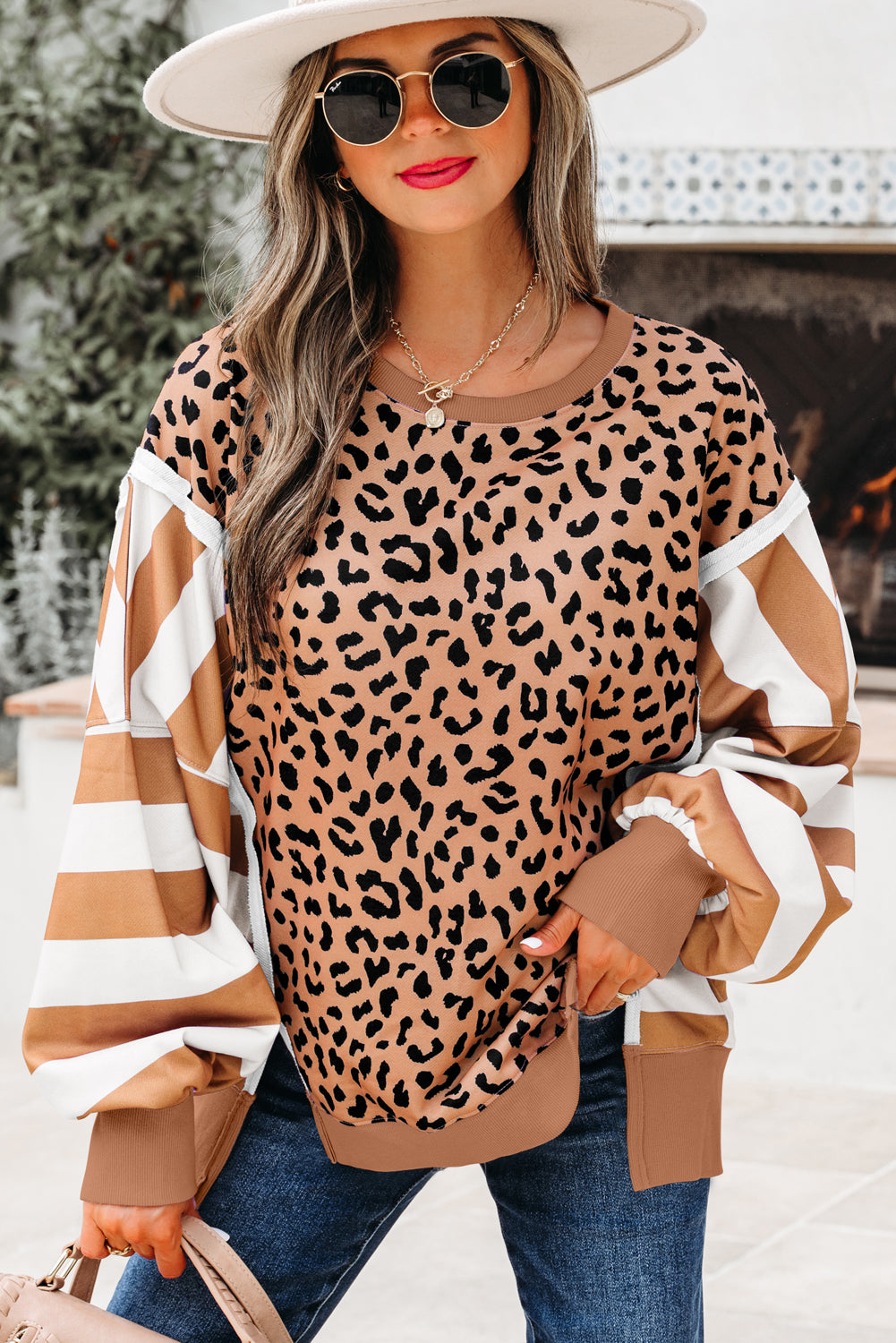 Stripes & Spots Sass Brown