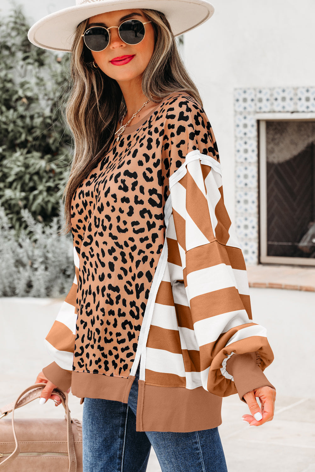 Stripes & Spots Sass Brown