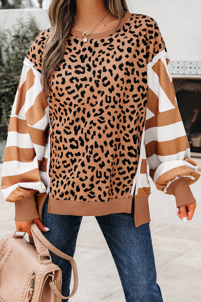 Stripes & Spots Sass Brown