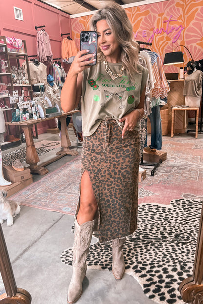 Wild Side Slit Skirt