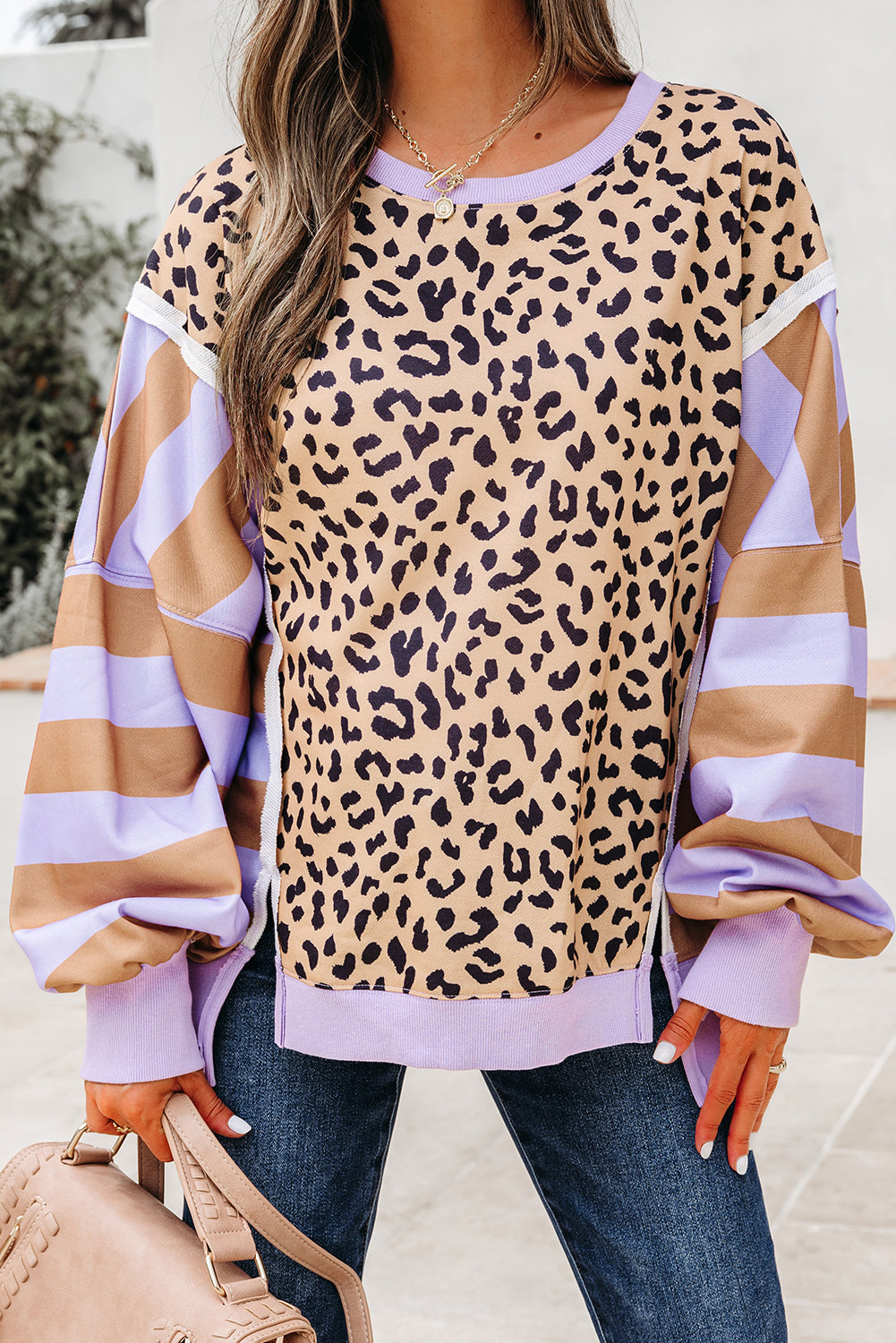 Stripes & Spots Sass Purple