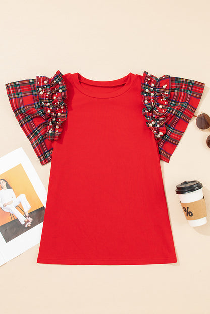Plaid Tidings Top