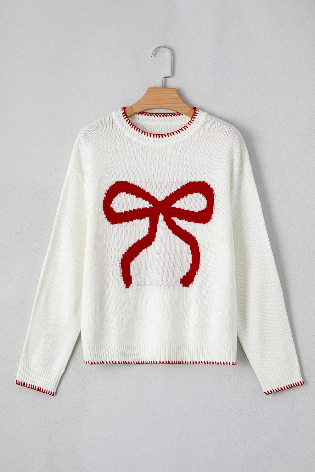 Bow So Festive Sweater
