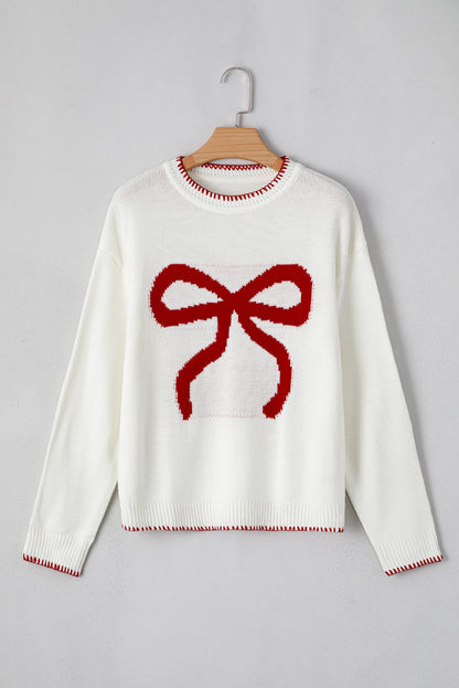 Bow So Festive Sweater