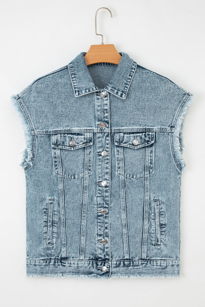 Distressed & Blessed Vest