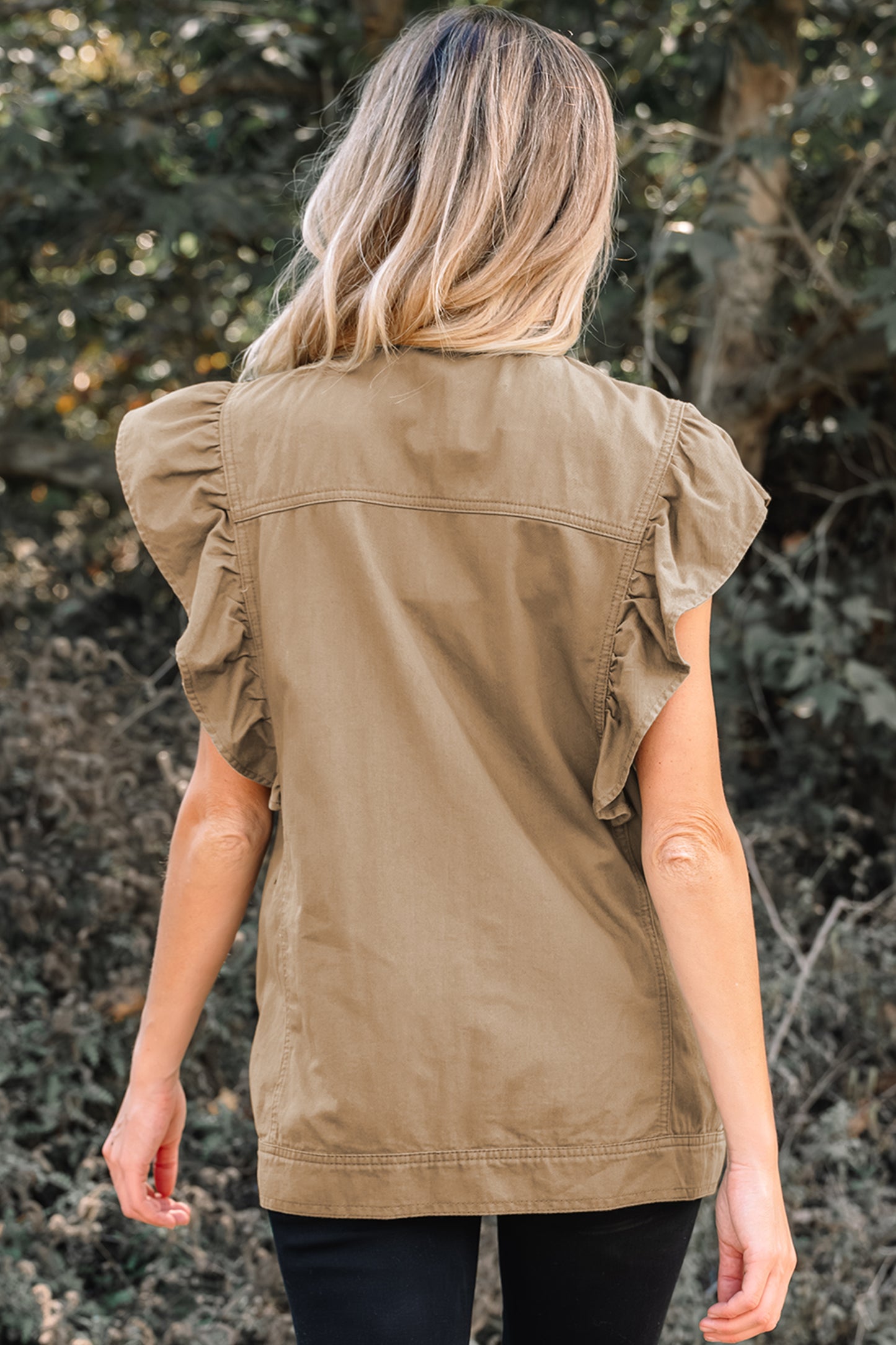 "Ruffle Up, Babe" Vest