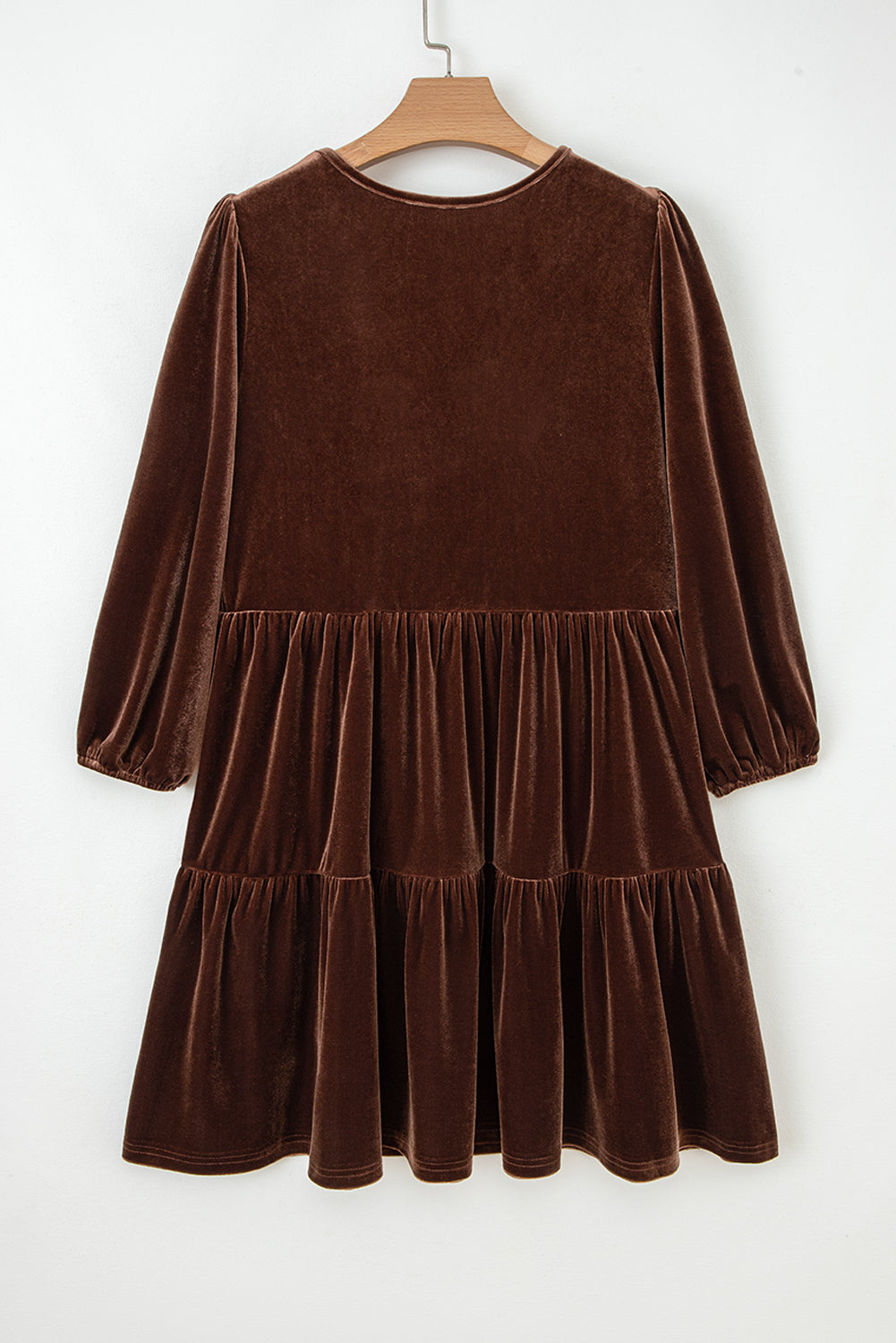 Cocoa Crave Velvet Dress