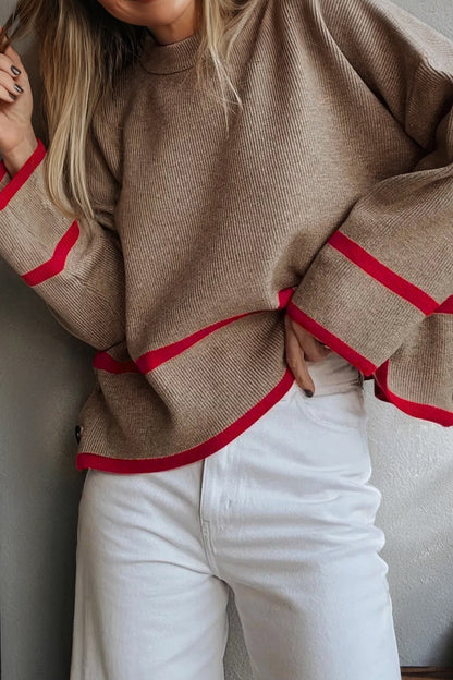 Side Hustle Stripes Sweater