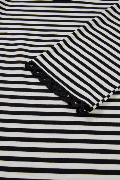 "Stripes & Sass" Top