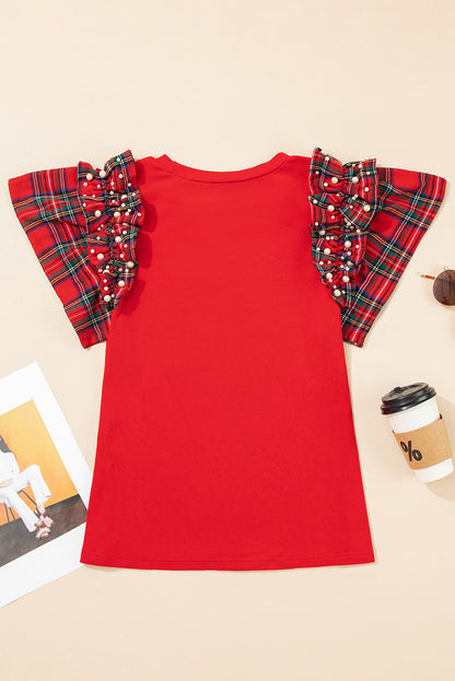 Plaid Tidings Top