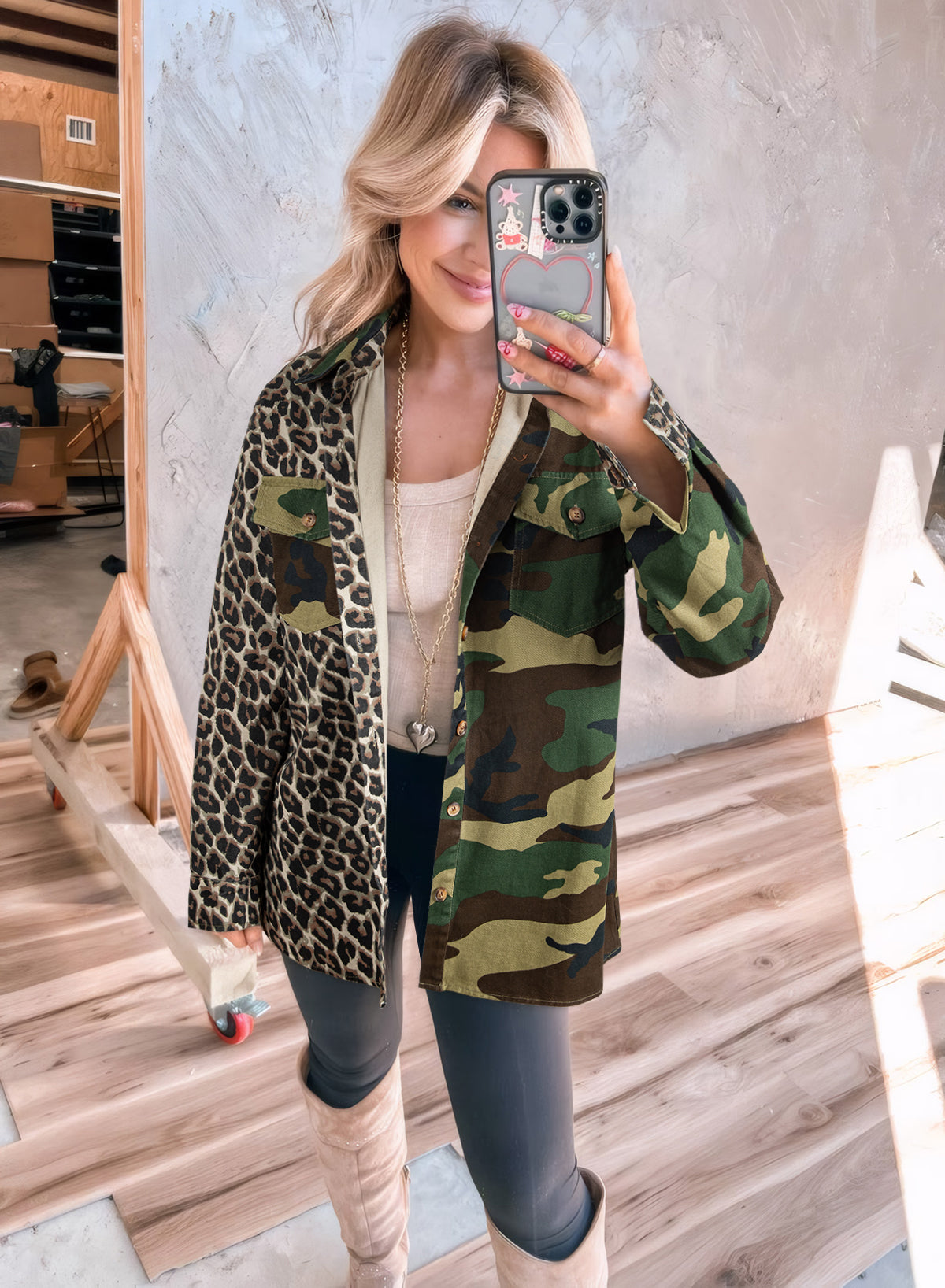 “Call of the Wild Camo” Shacket