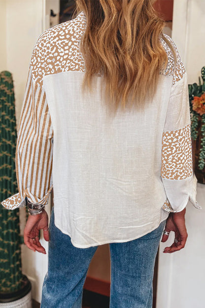 Wild Streak Button Up