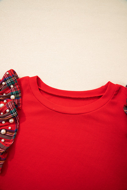 Plaid Tidings Top