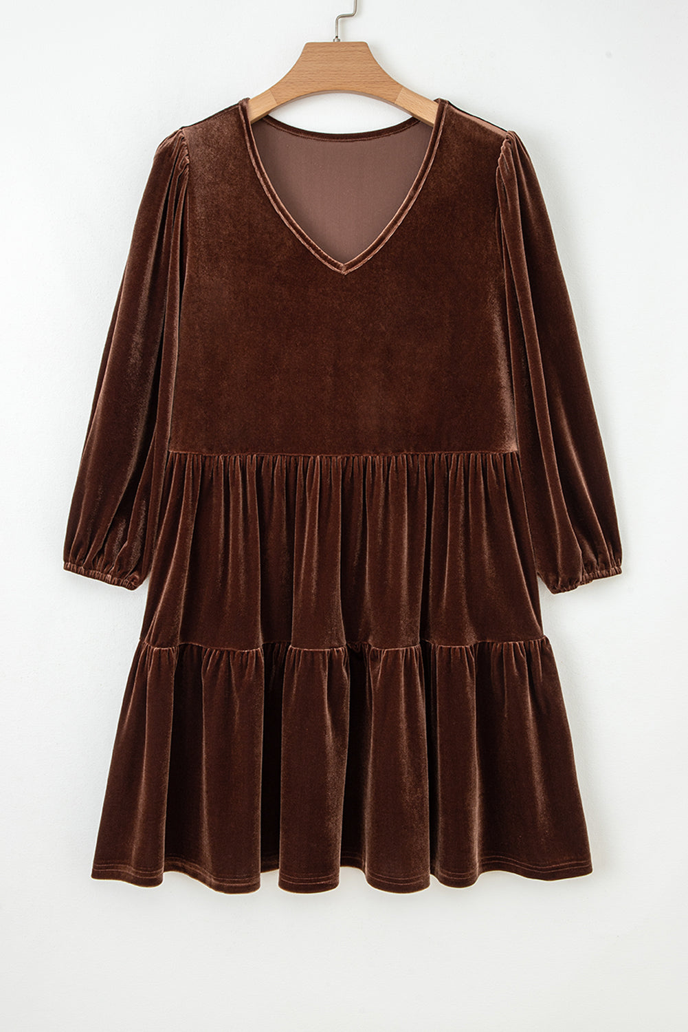 Cocoa Crave Velvet Dress