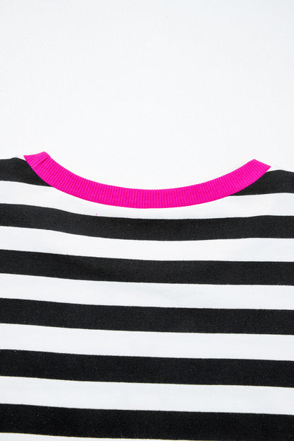 Stripe Me Pink Short Set