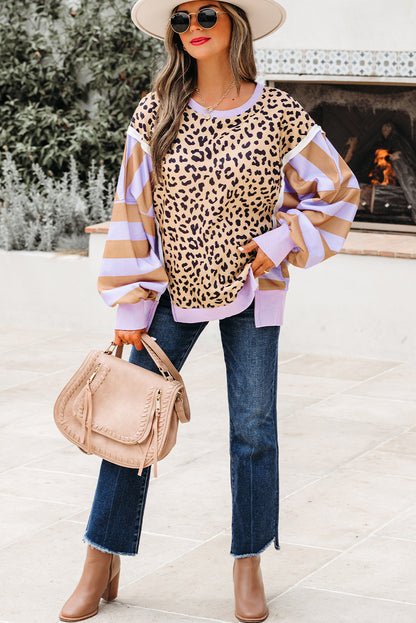 Stripes & Spots Sass Purple