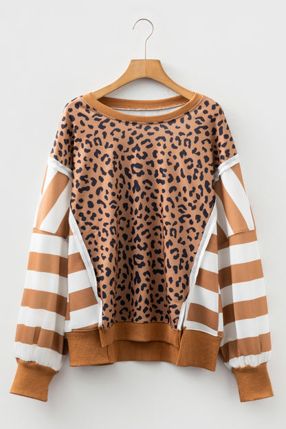 Stripes & Spots Sass Brown