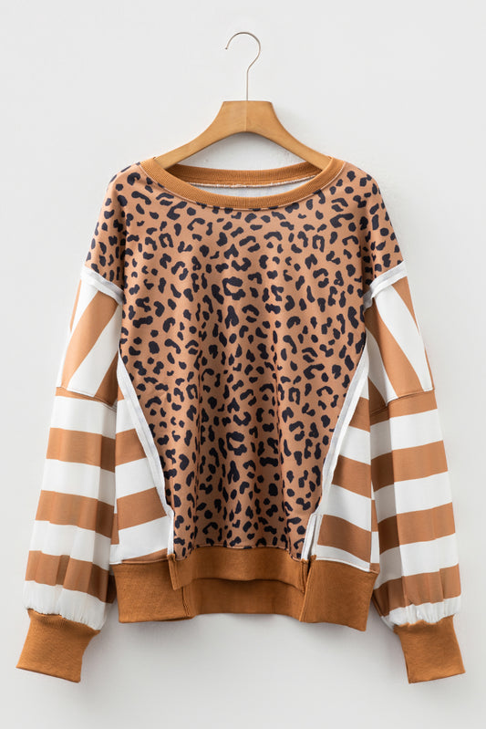 Stripes & Spots Sass Brown