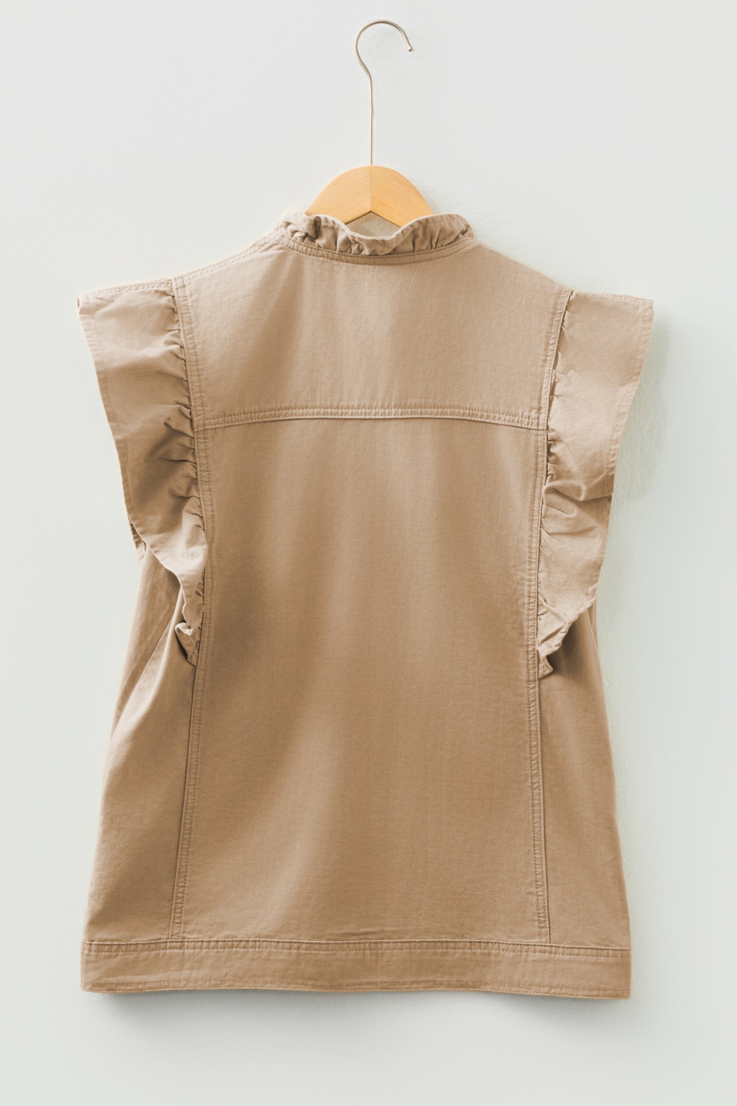 "Ruffle Up, Babe" Vest