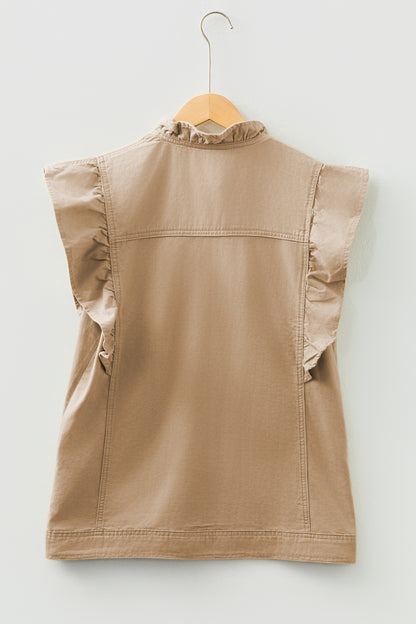 "Ruffle Up, Babe" Vest