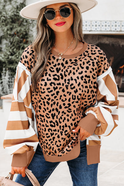 Stripes & Spots Sass Brown