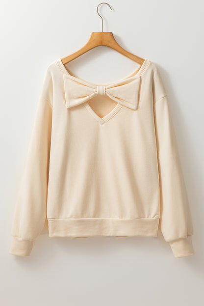 Back Talk Bow Sweater