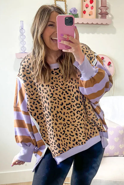 Stripes & Spots Sass Purple