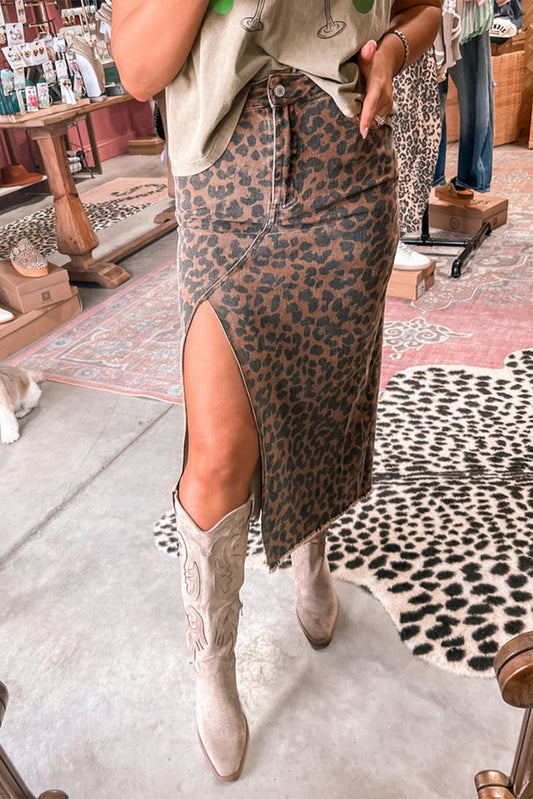 Wild Side Slit Skirt