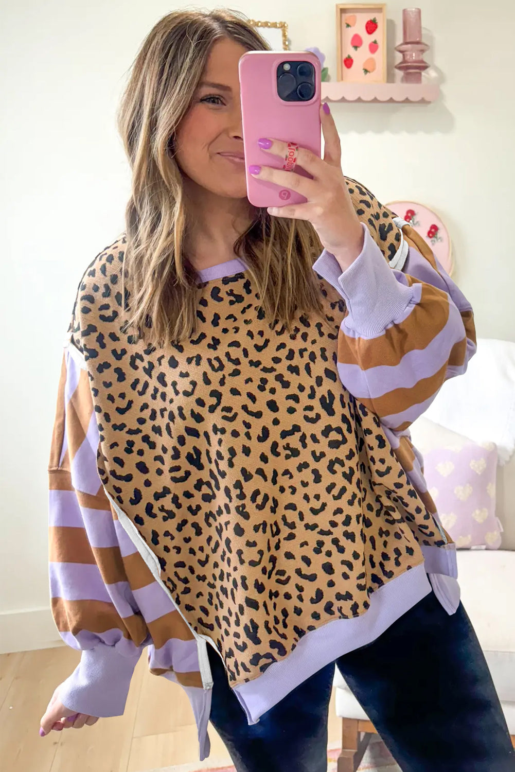 Stripes & Spots Sass Purple