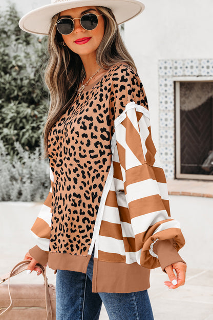 Stripes & Spots Sass Brown