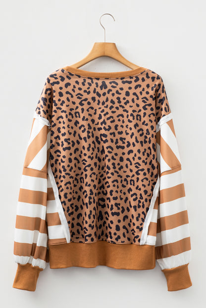 Stripes & Spots Sass Brown